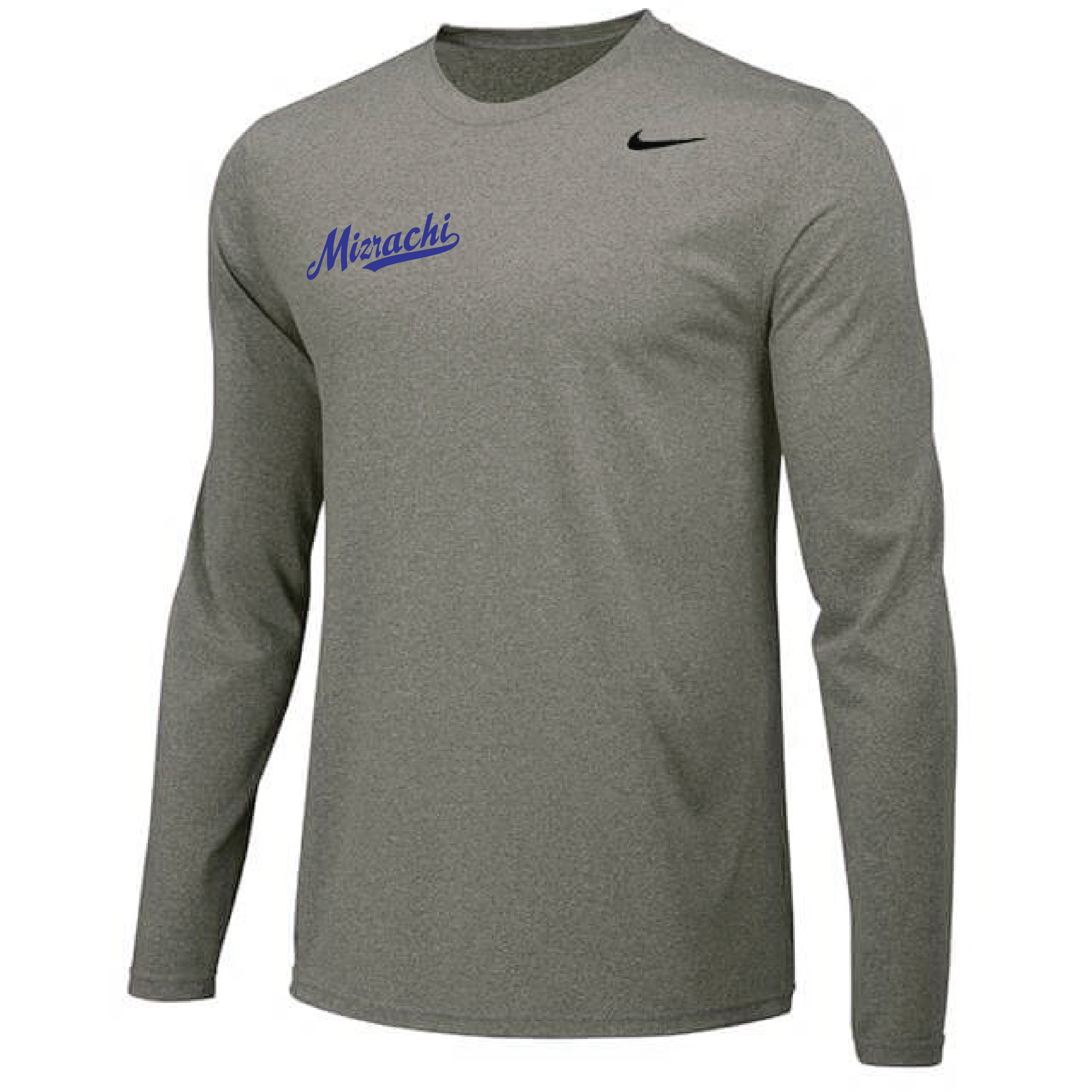 Mizrachi Long Sleeve Tee Nike - Gray