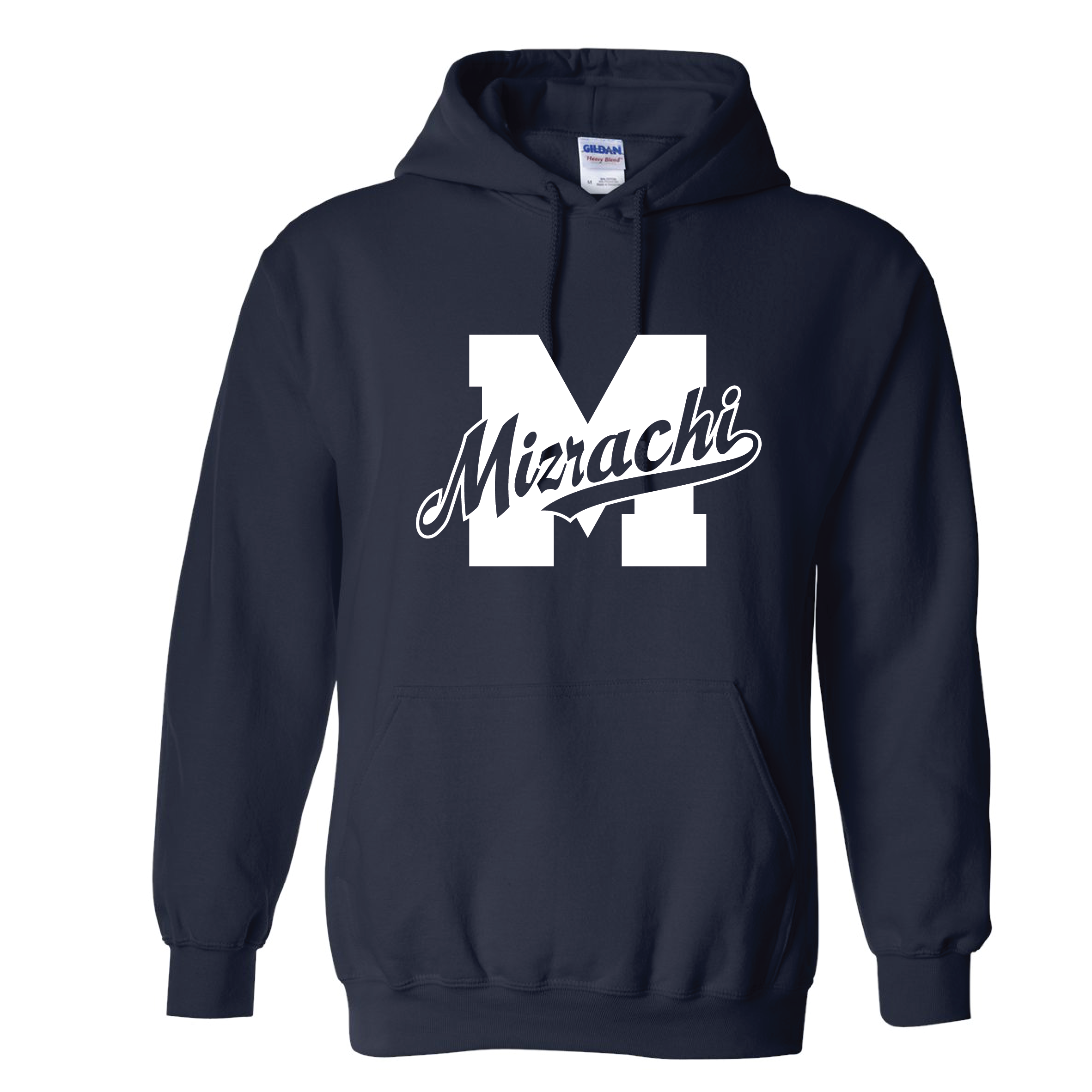 Mizrachi Pullover Hoodie - Navy