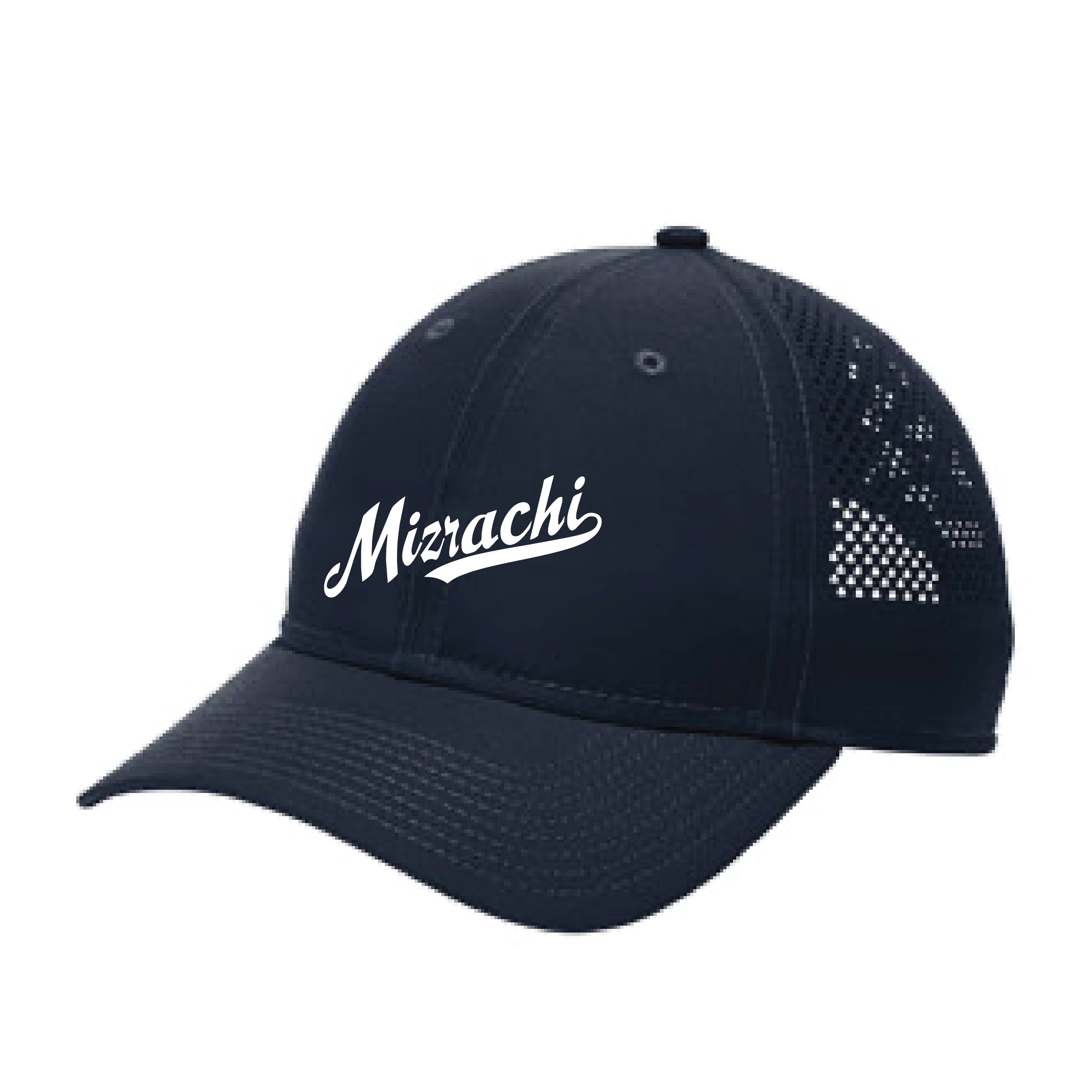 Mizrachi New Era ® Perforated Performance Cap - Navy