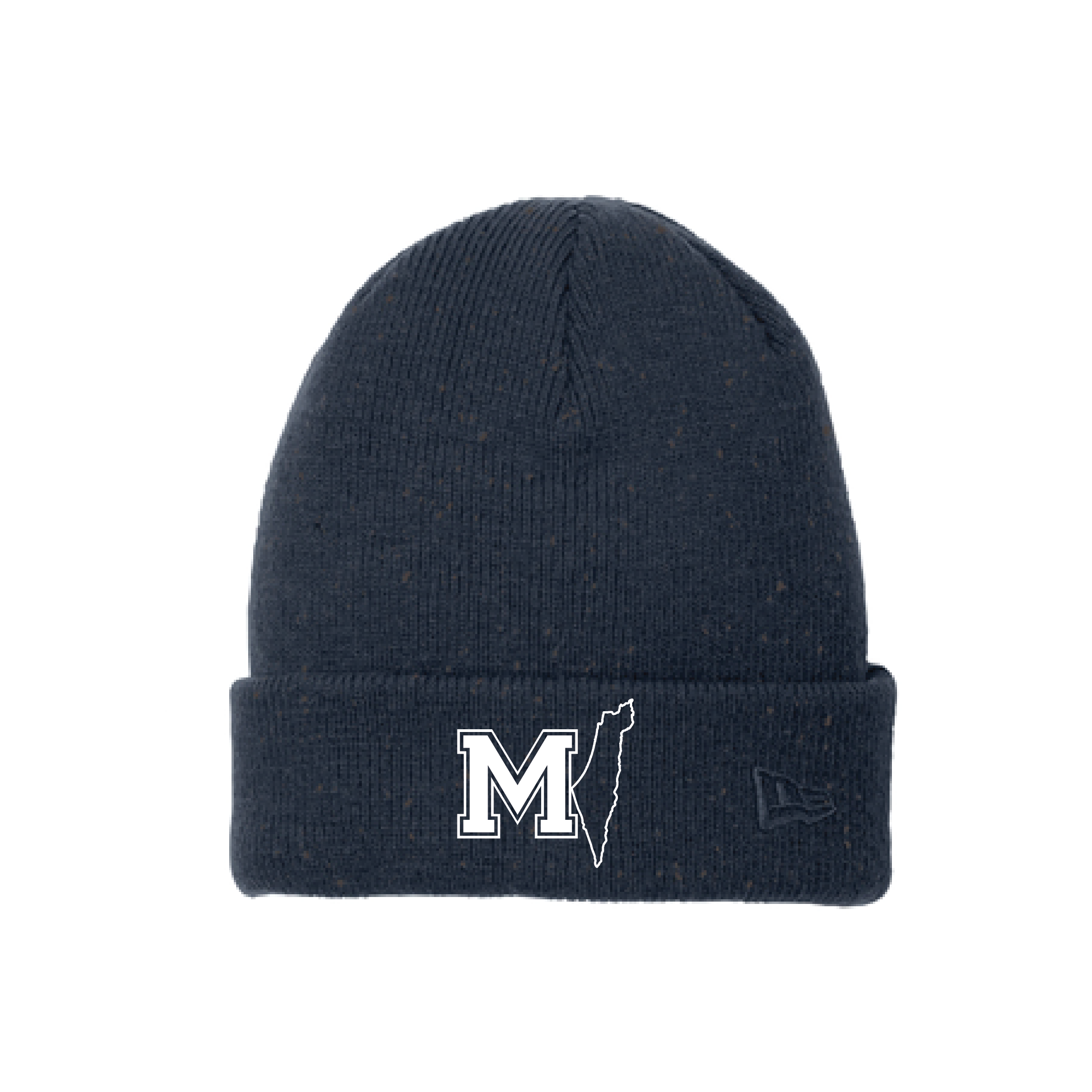 Mizrachi Mayhem New Era Speckled Beanie - Navy