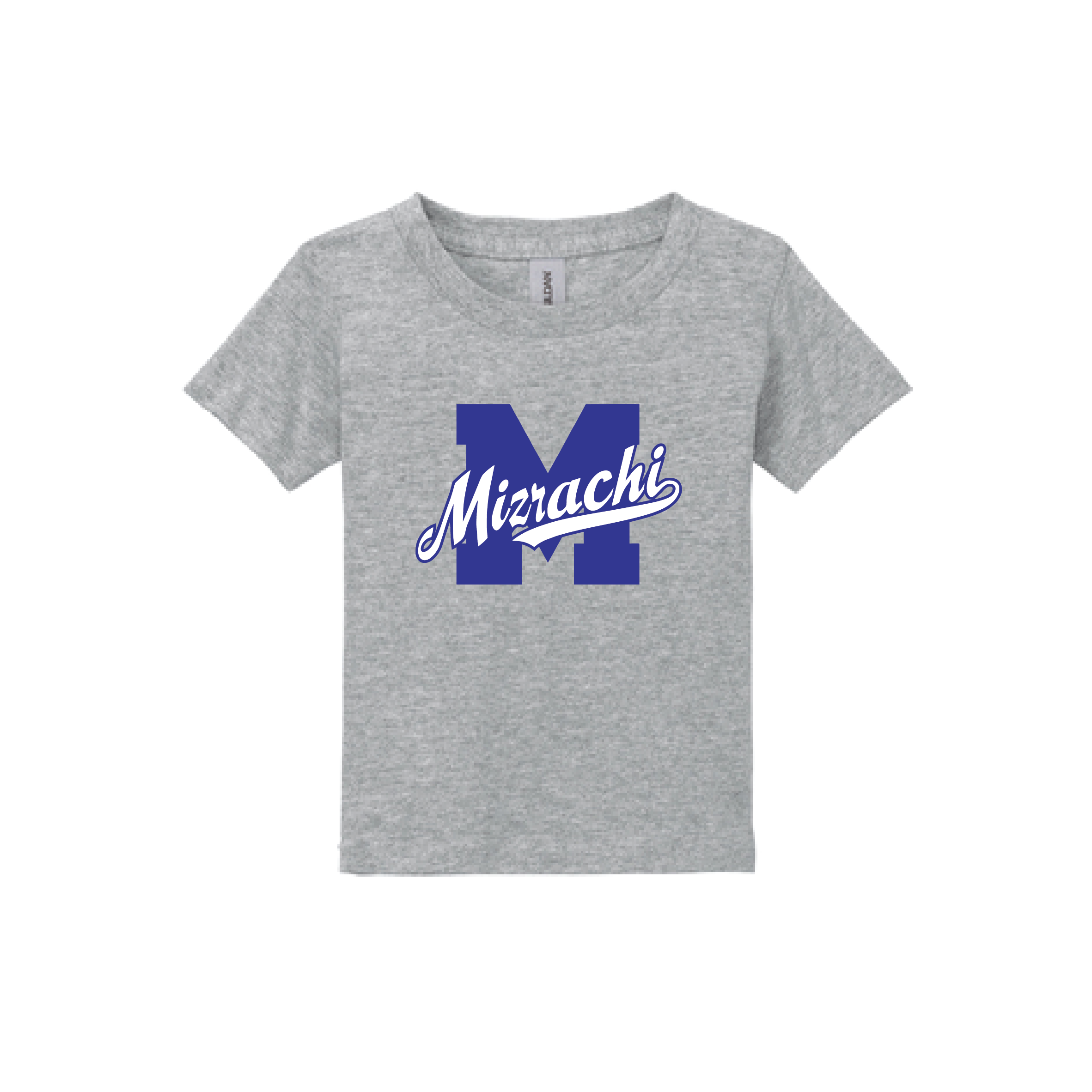 Toddler Mizrachi Short Sleeve Tee - Gray