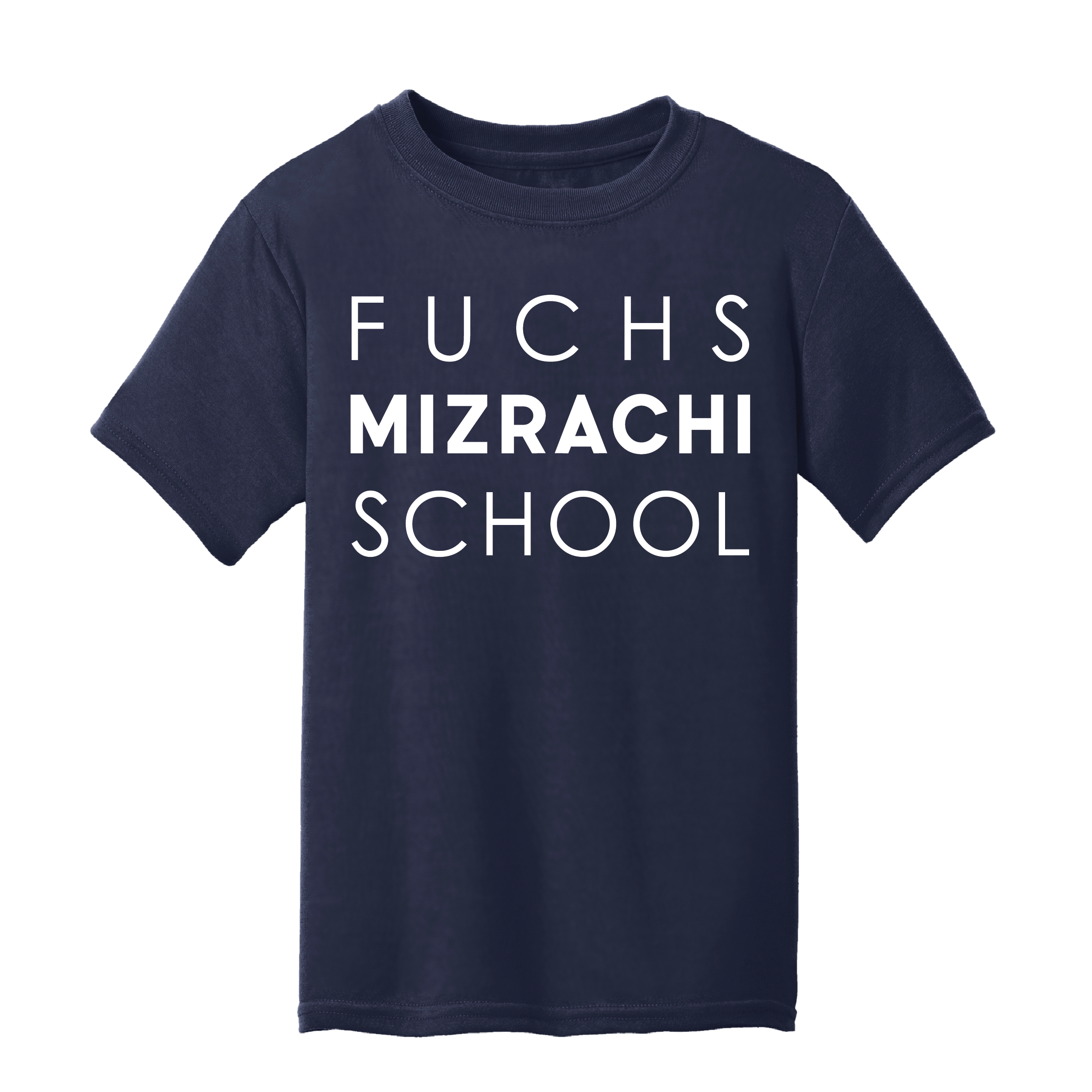 Fuchs Mizrachi School Short Sleeve Tee - Navy