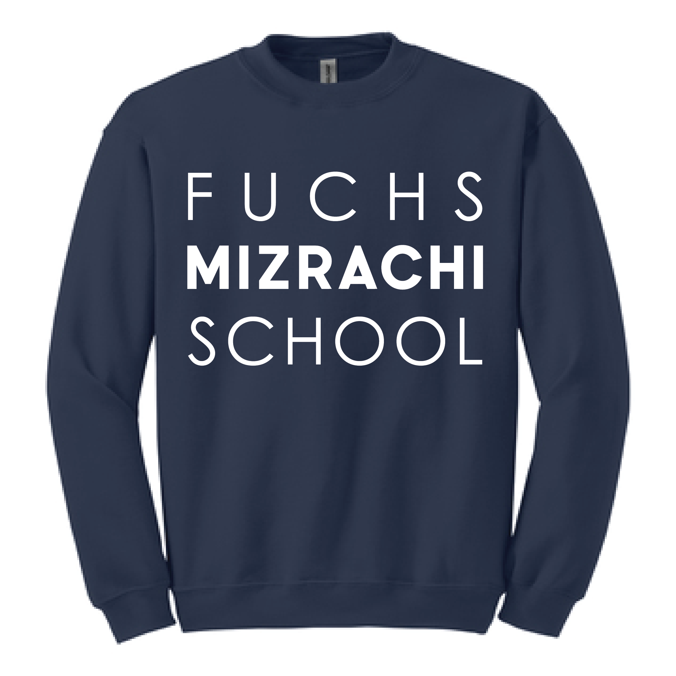 Fuchs Mizrachi School Crewneck - Navy