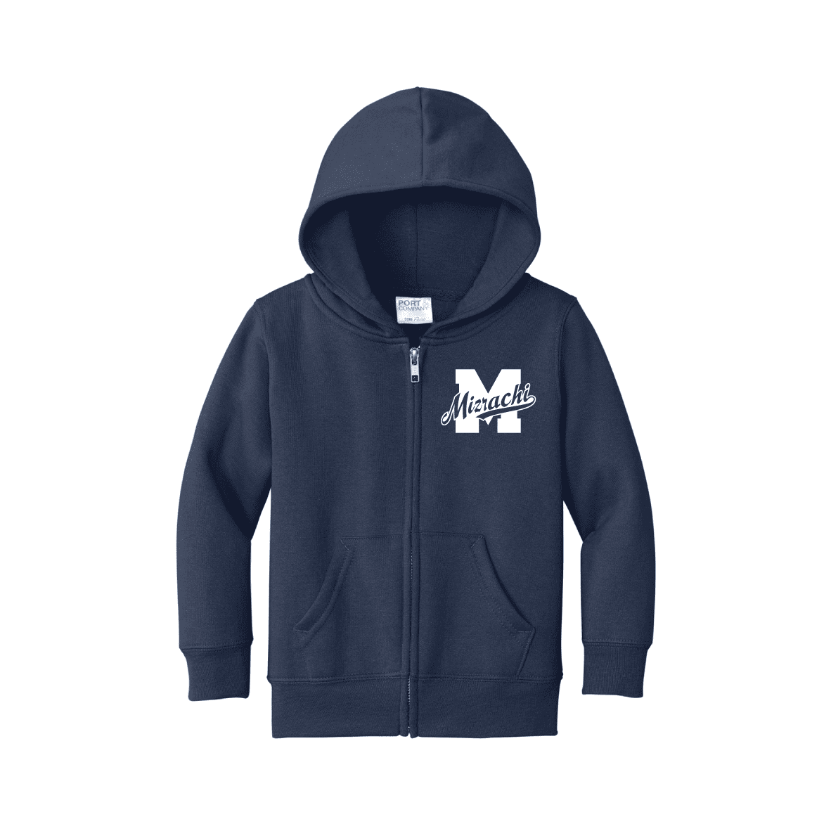 MIZRACHI TODDLER ZIP UP HOODIE