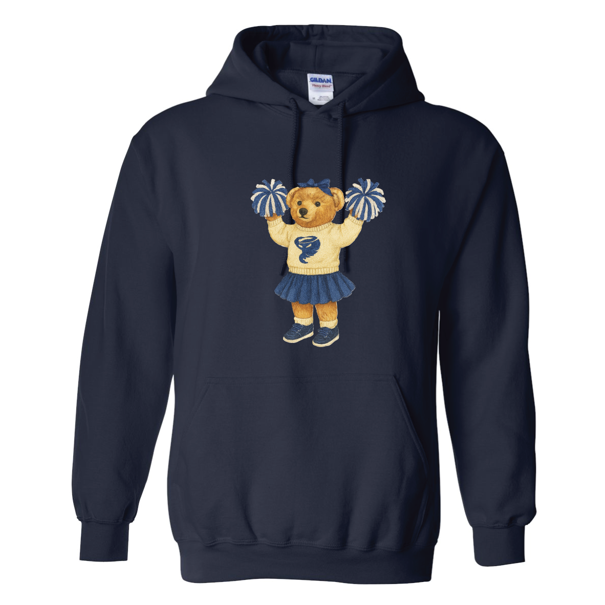 CHEERLEADER TEDDY HOODIE