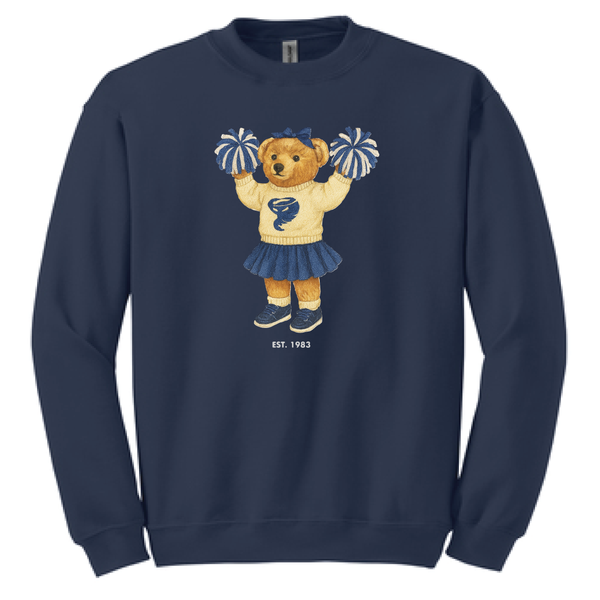 MIZRACHI CHEERLEADER TEDDY CREWNECK