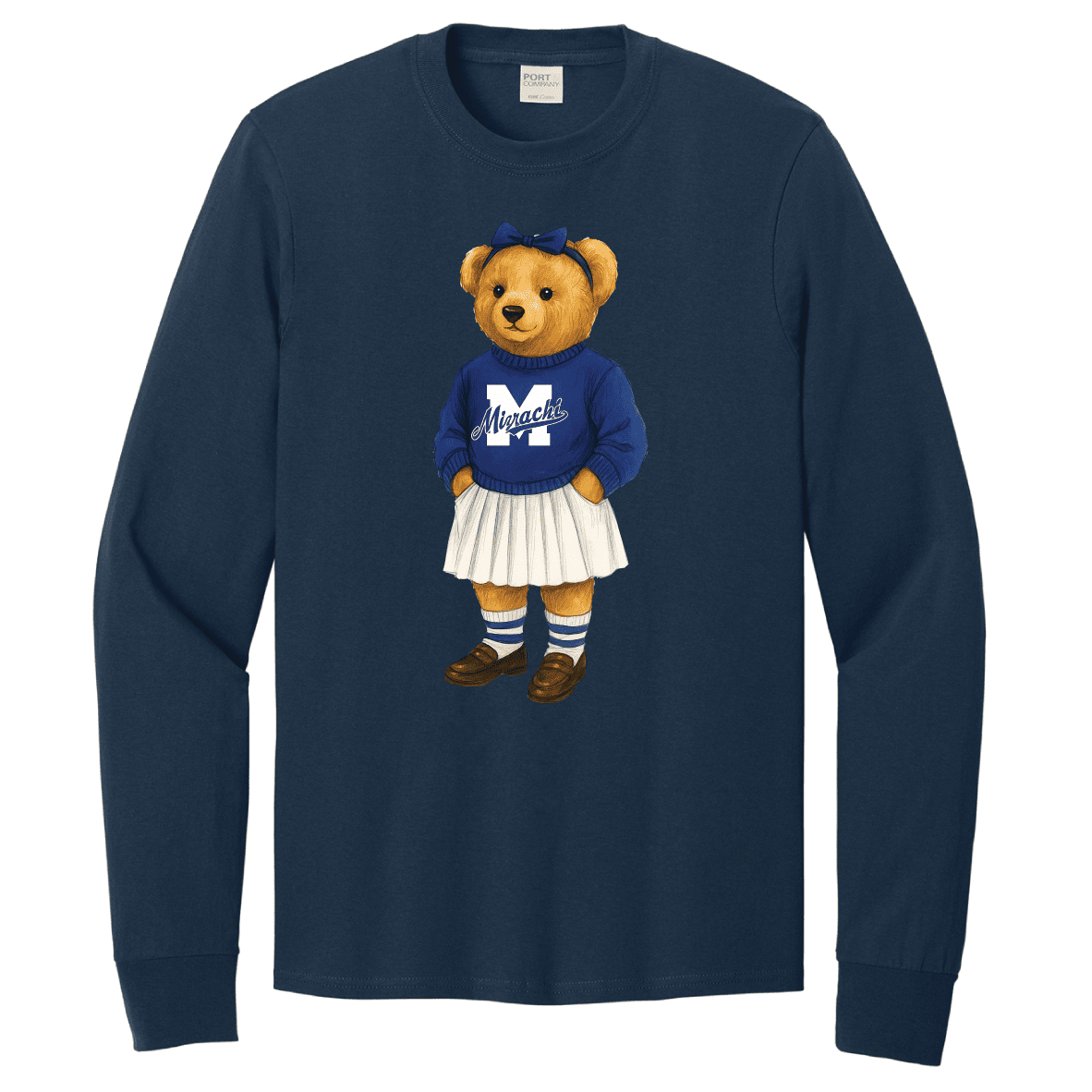 Lady bear LONG SLEEVE TEE