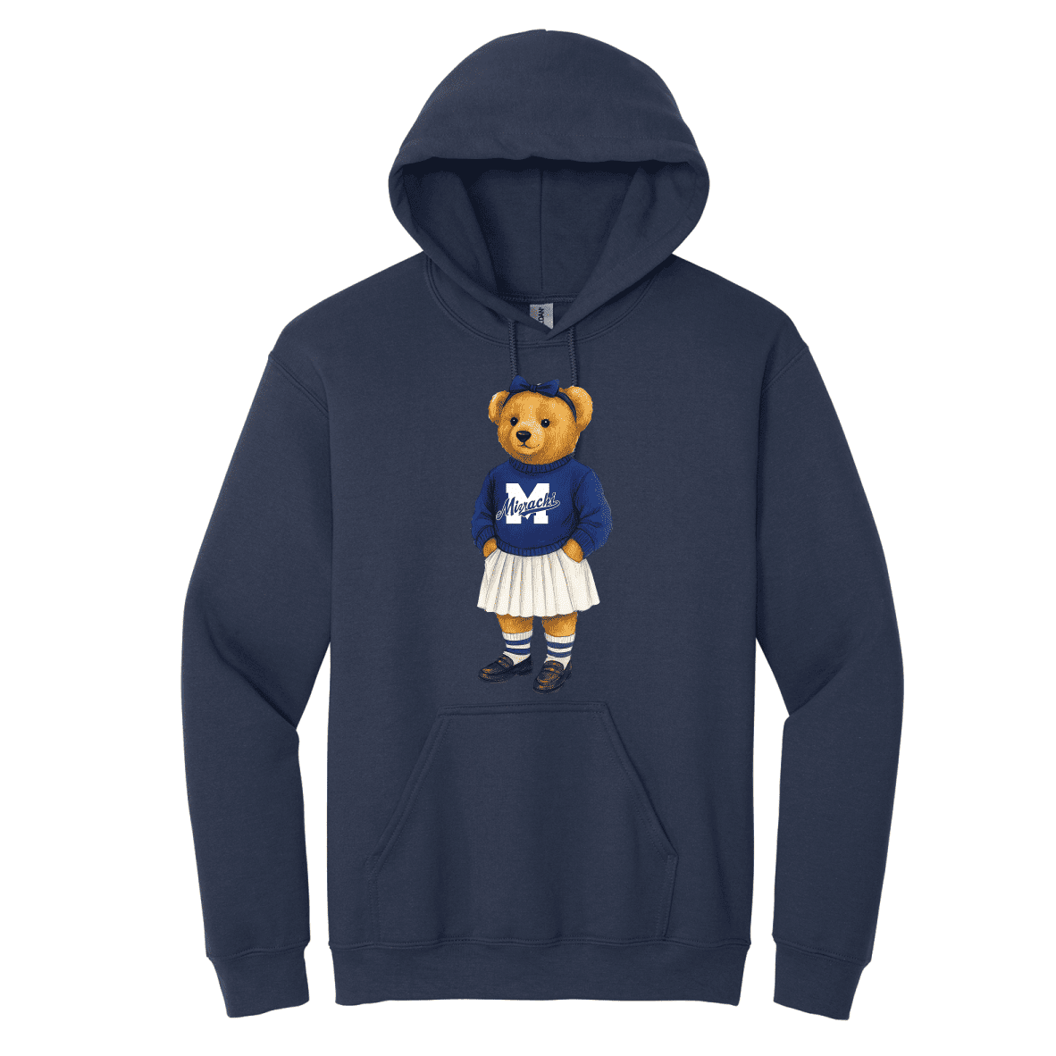 Lady bear hoodie