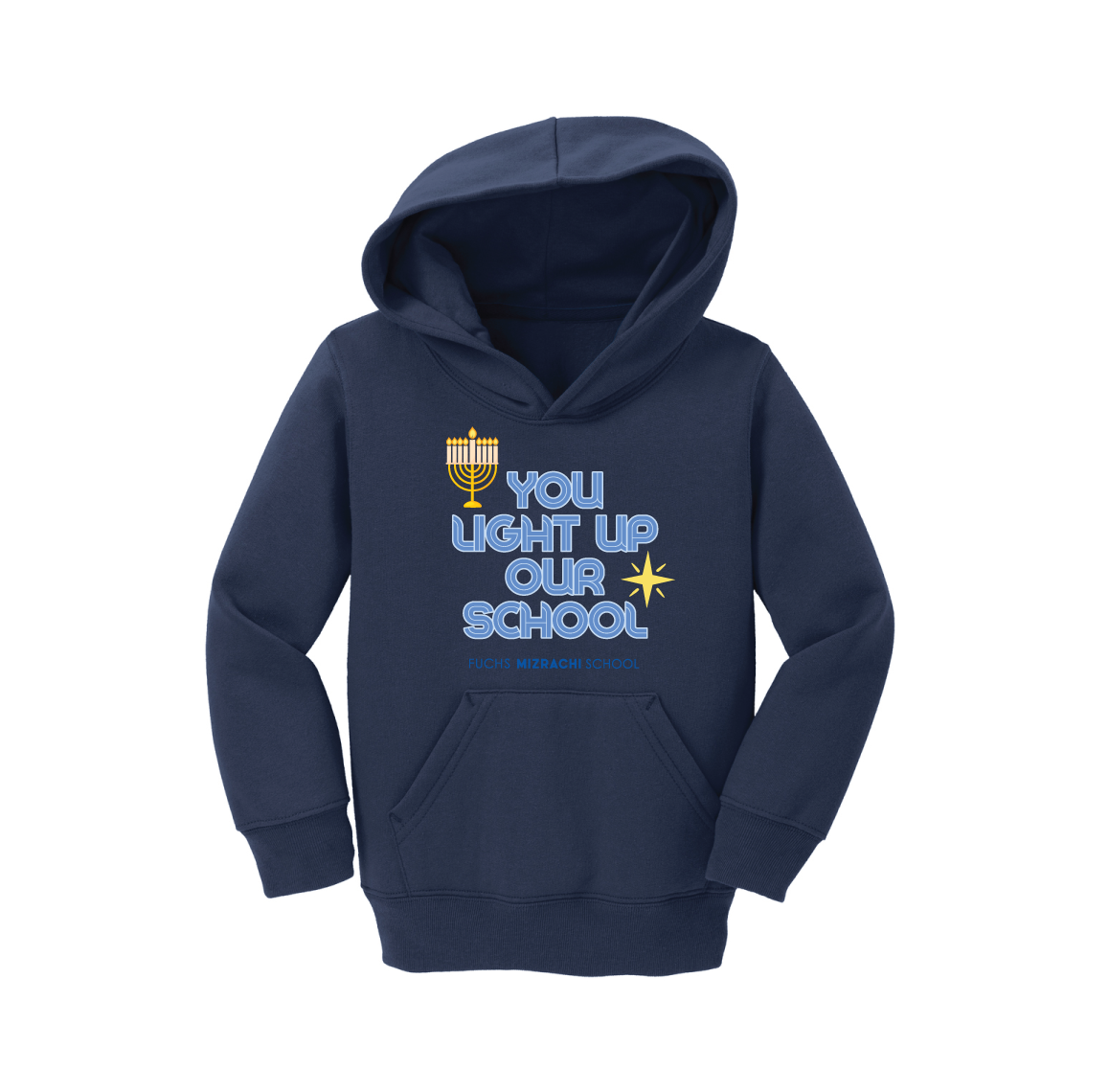 You light up our school toddler hoodie