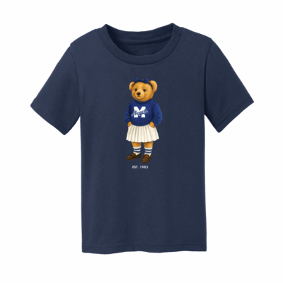 Lady bear toddler tee