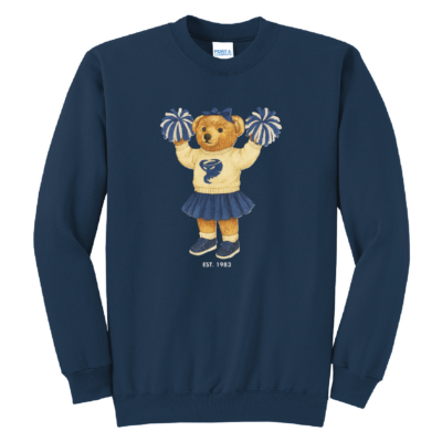 Mizrachi Cheer Bear Crewneck