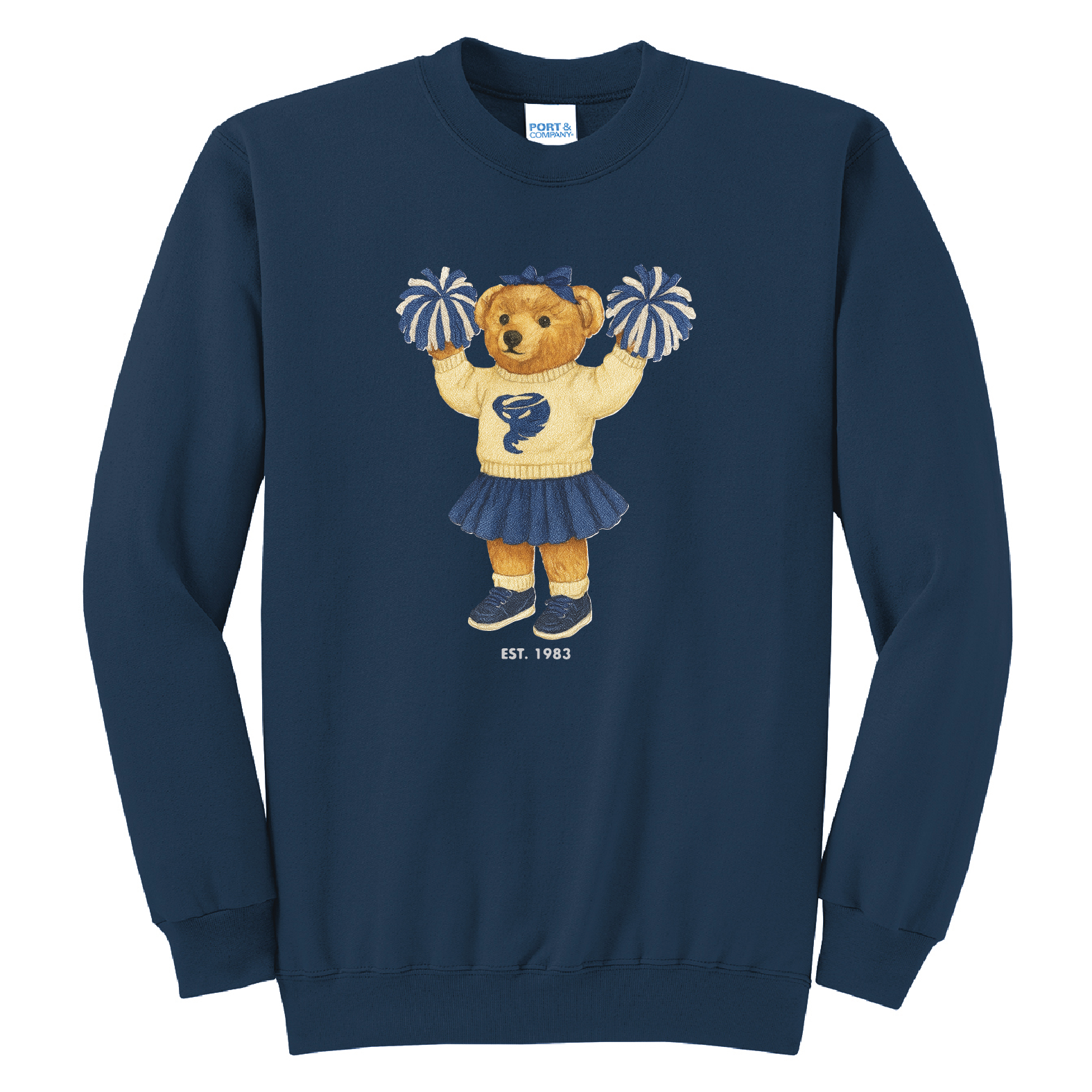 Mizrachi Cheer Bear Crewneck